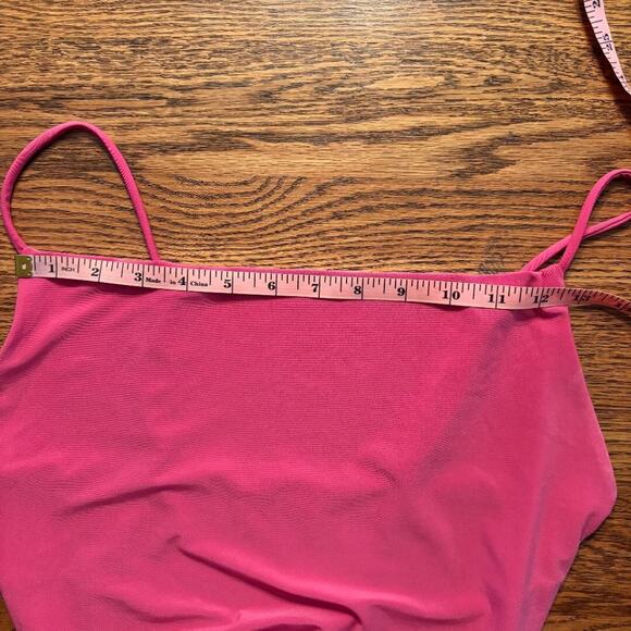 Better Be Hot Pink Bodycon Knee Length Sleeveless Dress Size S - Picture 6 of 11